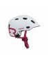 Hamax Kask THUNDERCAP biało-różowy 47-52 