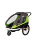 Hamax Przyczepka rowerowa TRAVELLER TWIN zielono-szara 