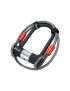 Zapięcie rowerowe MAGNUM 3039 U-LOCK - 14mm 90mm 140mm - 5 x Klucze z kodem + linka 10mm 120cm 