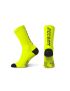 Accent Skarpetki kolarskie Hero Long, żółto-fluo-czarne, rozmiar S (36-38)