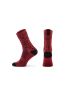 Skarpetki ACCENT Freak bordowo-czarne