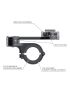 SP CONNECT UCHWYT NA KIEROWNICĘ SP CONNECT MOTO MOUNT PRO BLACK 