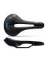 Siodło SELLE ITALIA X-LAND E-BIKE TM SUPERFLOW L (id match - L3) Manganese Tube 7,  fibra-tek- Mokka, 275g czarno-niebieskie (NEW) 