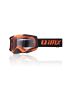 Gogle IMX Dust Orange Matt/Black Matt (szyba dark smoke + clear)