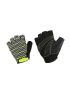 Accent Rękawiczki ZigZac czarno-żółte fluo L