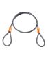 KRYPTONITE LINKA KRYPTONITE KRYPTOFLEX 525 DOUBLE LOOPED CABLE 0,5CM X 76CM 