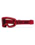 Gogle IMX Endurance Race Red Gloss/Red (szyba dark smoke + clear)
