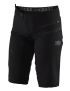Spodenki 100% Women Airmatic czarny