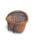 Kosz na kierownicę/bagażnik BASIL DETROIT mocowanie na haki, wiklinowy brązowy (NEW) 