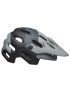 BELL SUPER 3 downdraft matte gray gunmetal kask-M