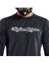 Koszulka TLD Ruckus LS Ride Tee Burn Out Carbon