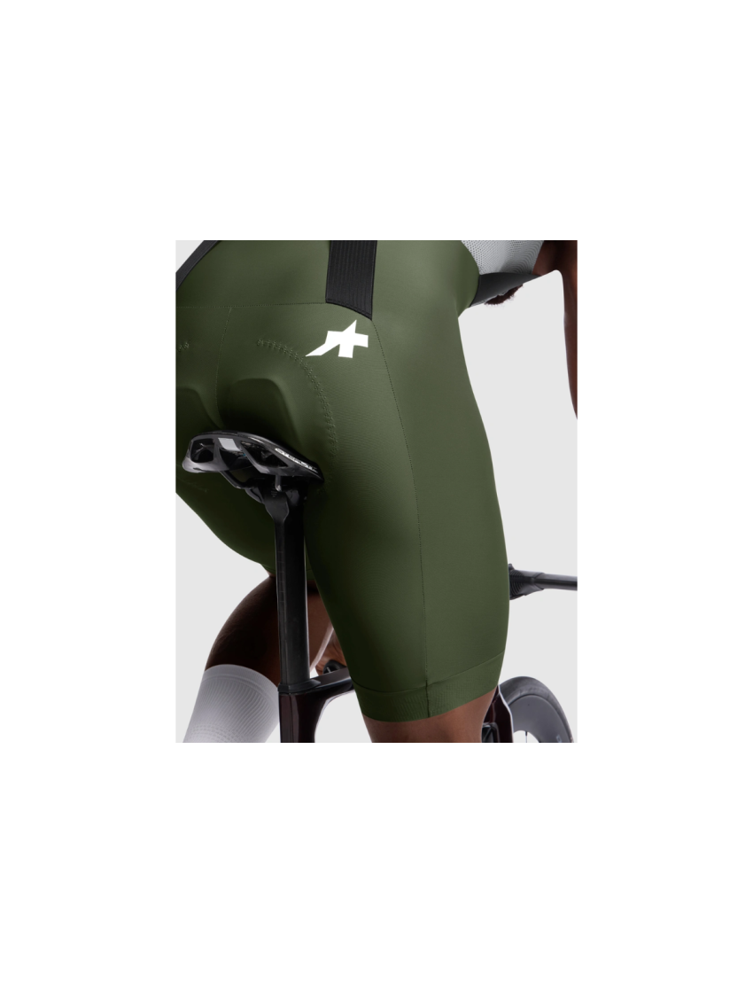Spodenki kolarskie ASSOS Mille GT S11 Moss Green