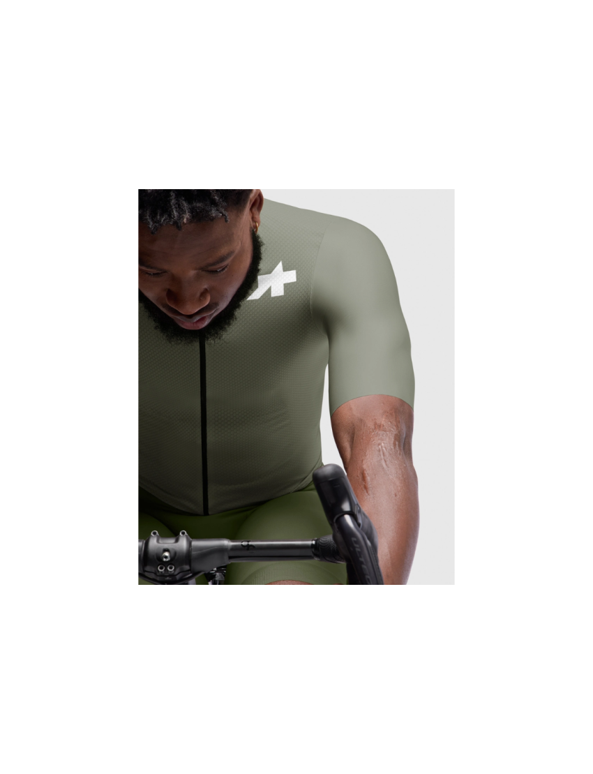 Koszulka kolarska ASSOS Mille Gt S11 Evo Edge Green 