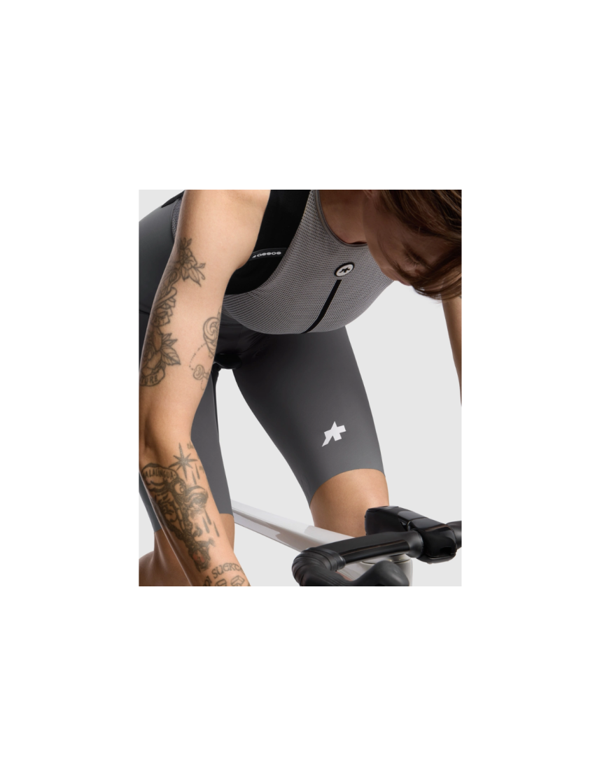 Spodenki kolarskie damskie ASSOS Dyora R S11 Robust Grey