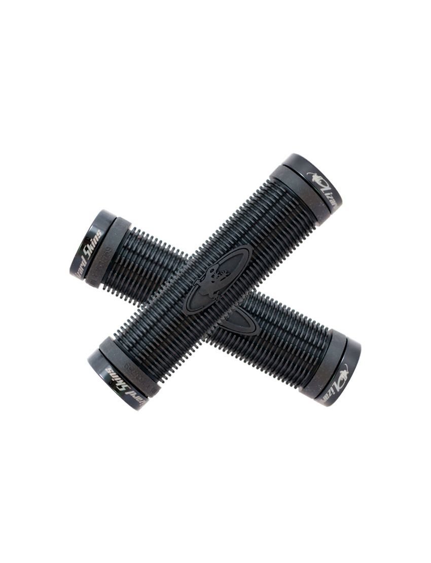 Chwyty kierownicy LIZARDSKINS CHARGER LOCK-ON klamry czarne 130mm czarne (NEW) 