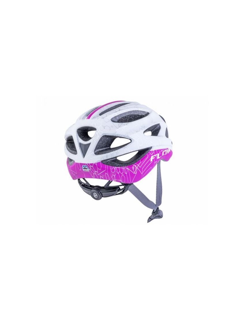 Kask AUTHOR FLOW X9 biało-różowy(fluo) 58-61 