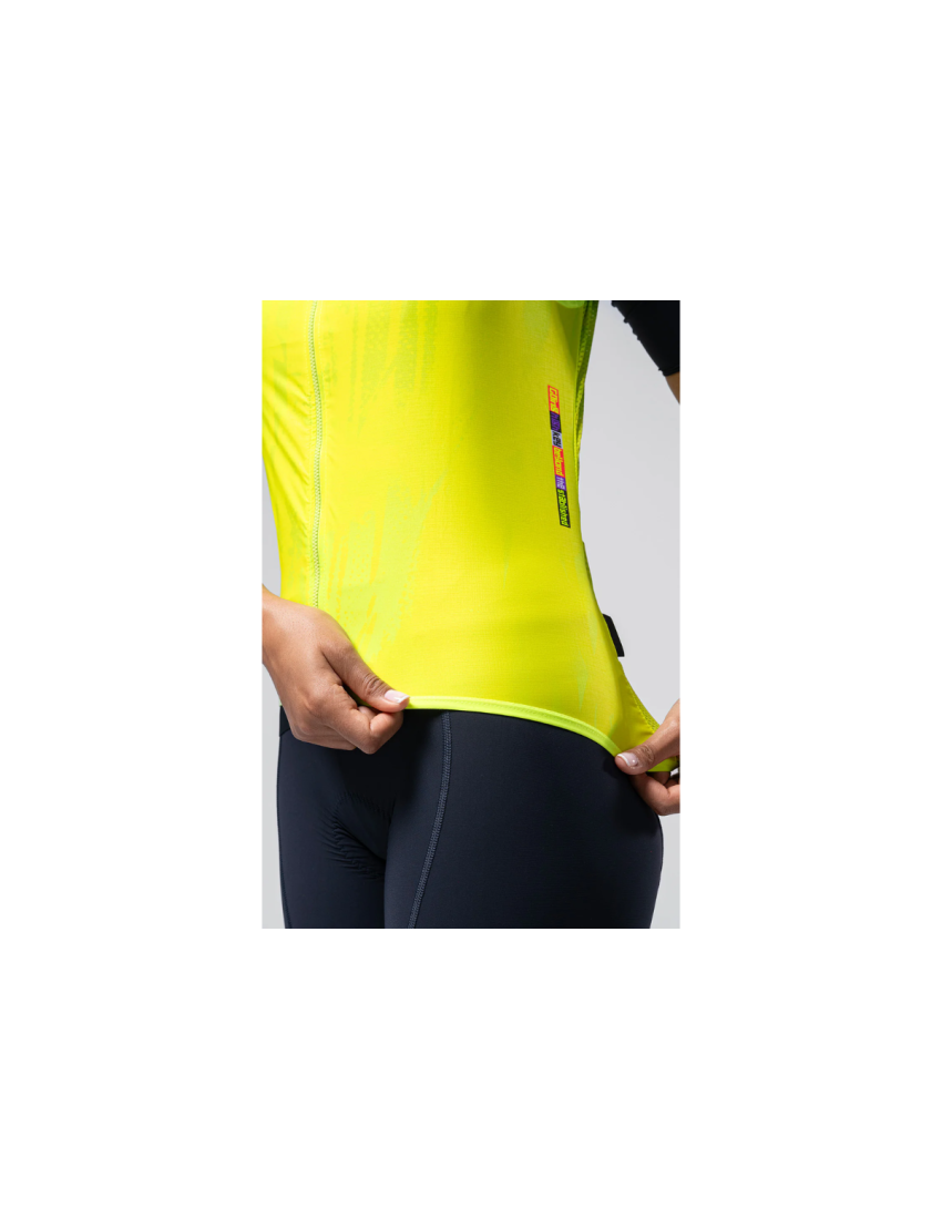 Kamizelka kolarska damska GOBIK Plus 2.0 Liquid Lime 