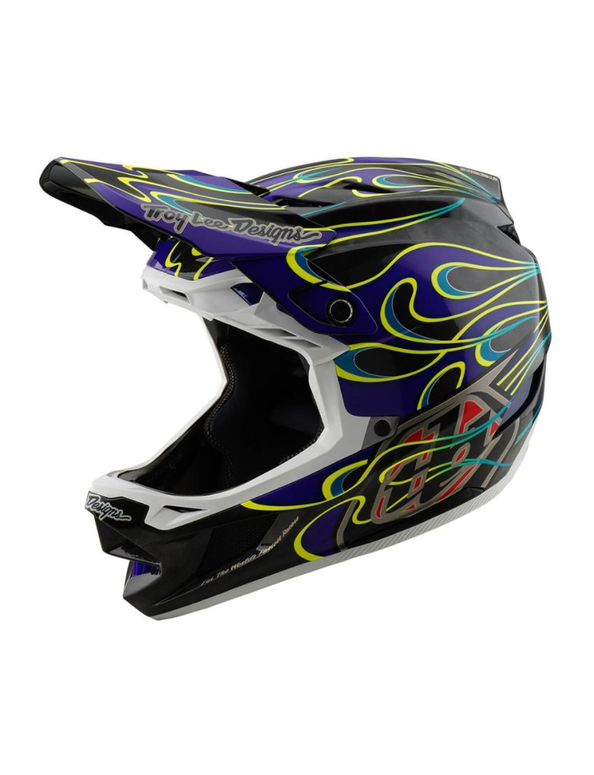 Kask TLD D4 Carbon Torched Black/Purple