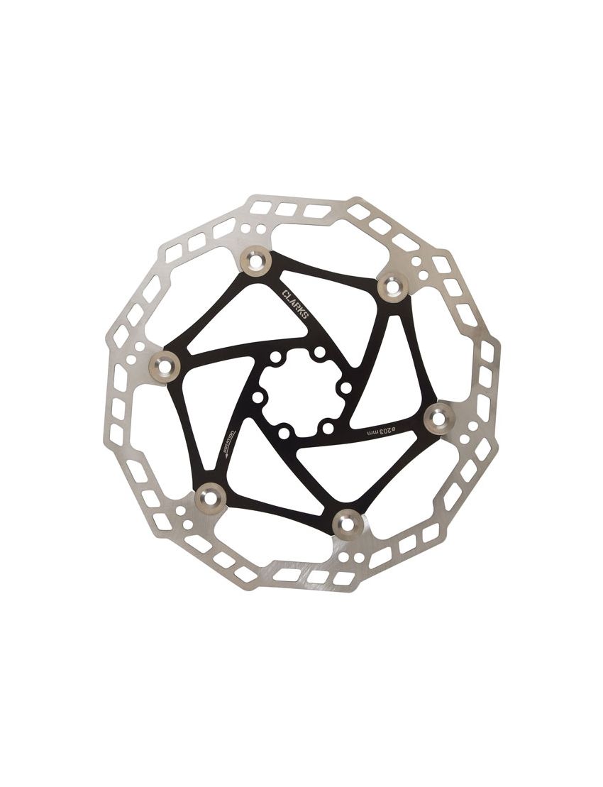 Tarcza hamulcowa pływająca CLARK'S FLOATING STYLE LITEWEIGHT 203mm czarna 