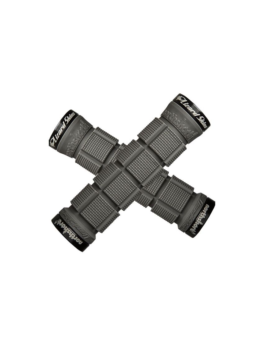 Chwyty kierownicy LIZARDSKINS NORTHSHORE LOCK-ON klamry czarne 130mm graphite (NEW) 