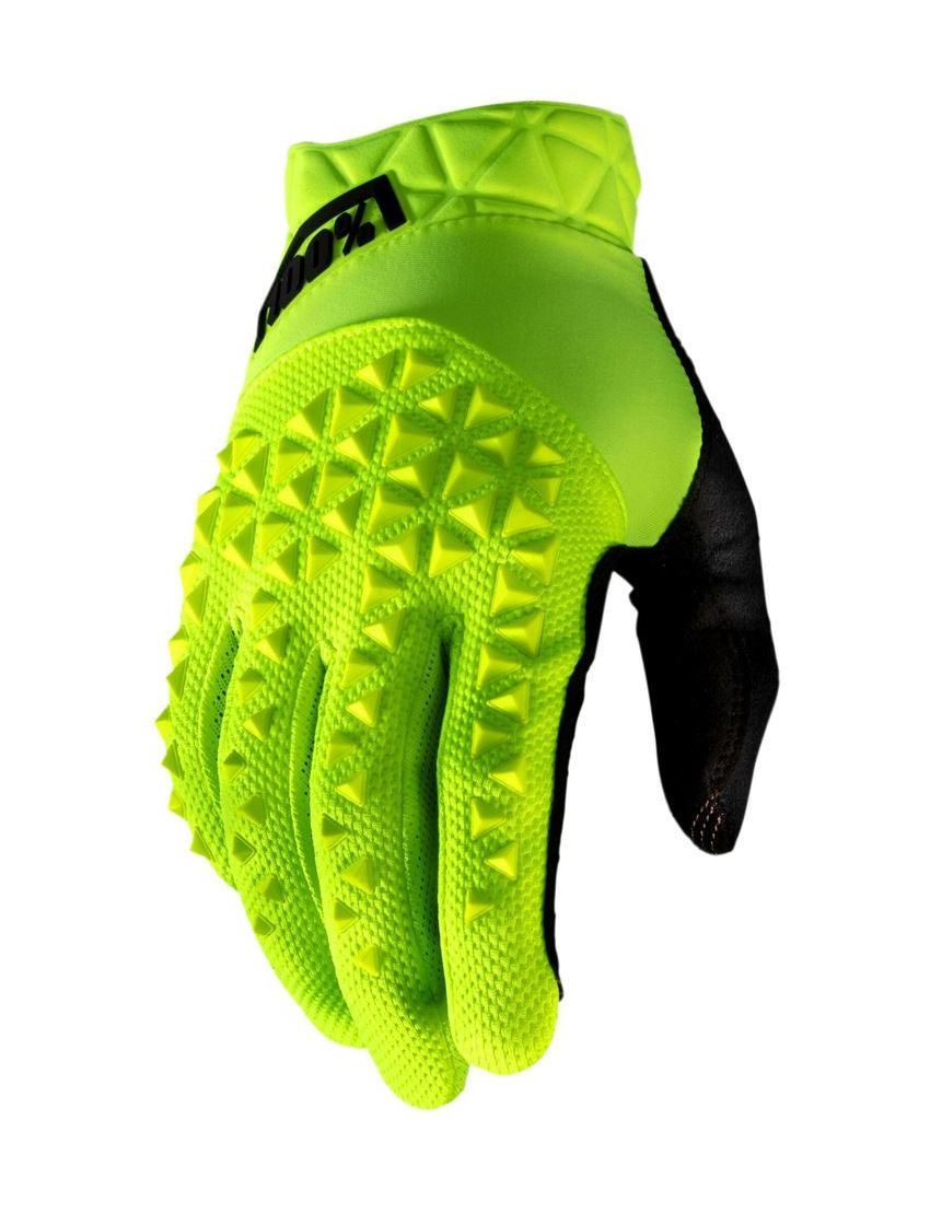 Rękawiczki 100% Geomatic L fluo yellow