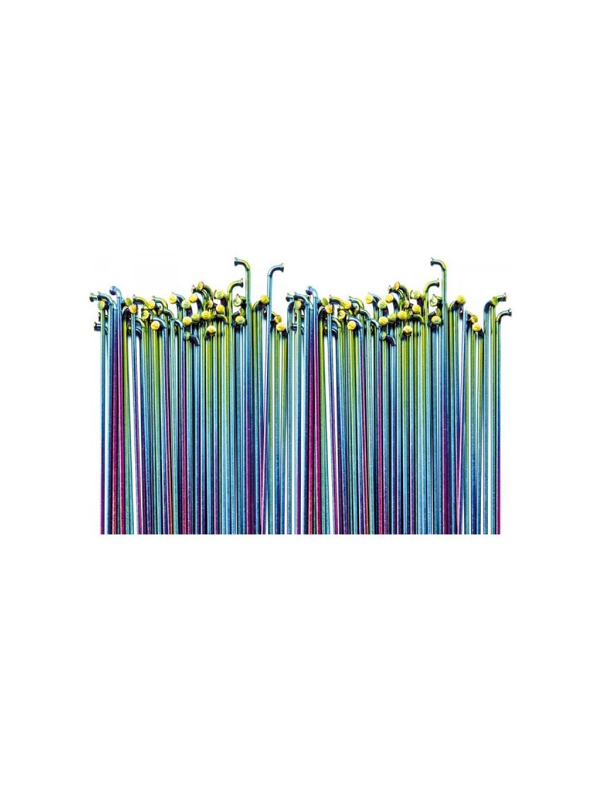Dartmoor Szprychy 270 mm, stal Sandvik, petrol, 36 szt. 