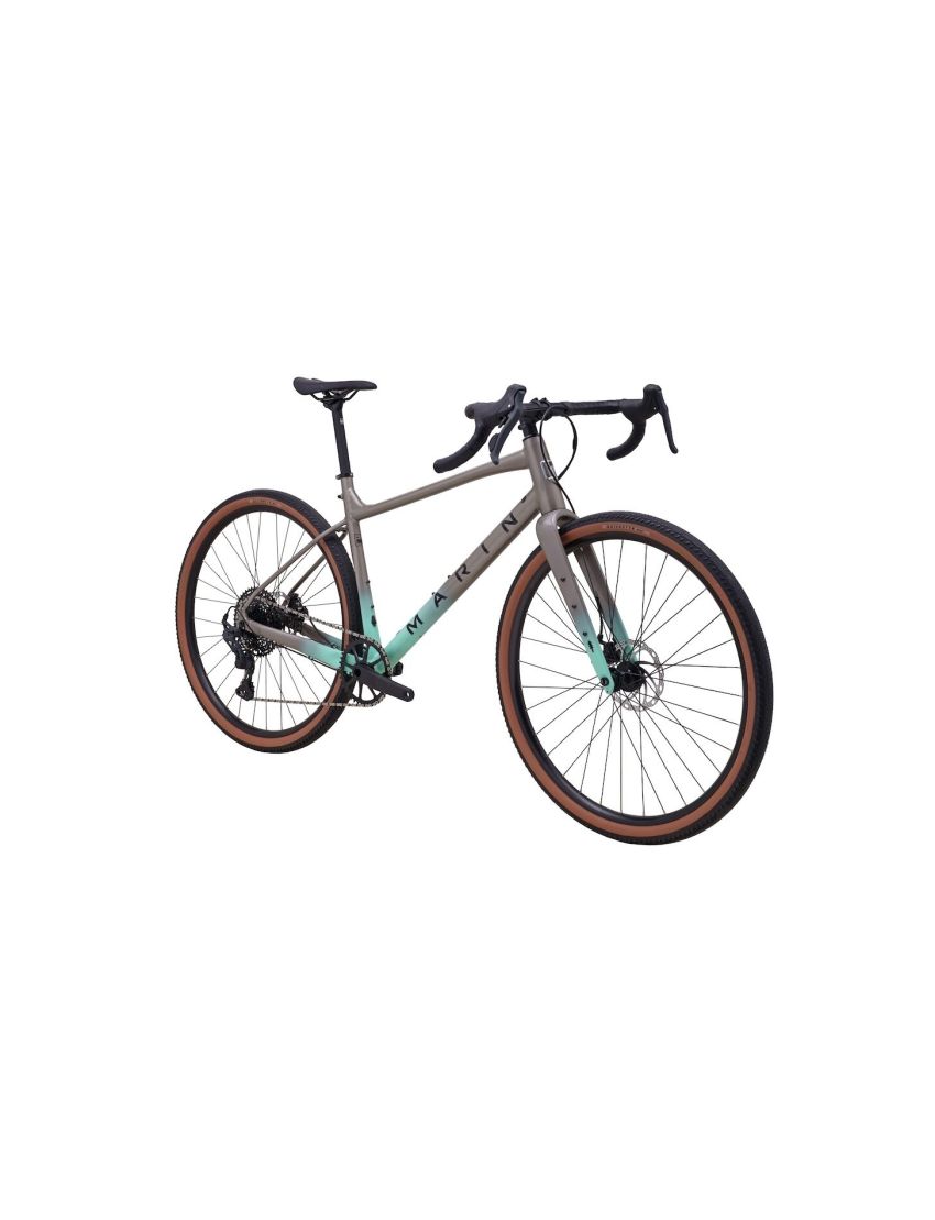 Rower Marin Gestalt X10 Szary/Turkusowy 700C
