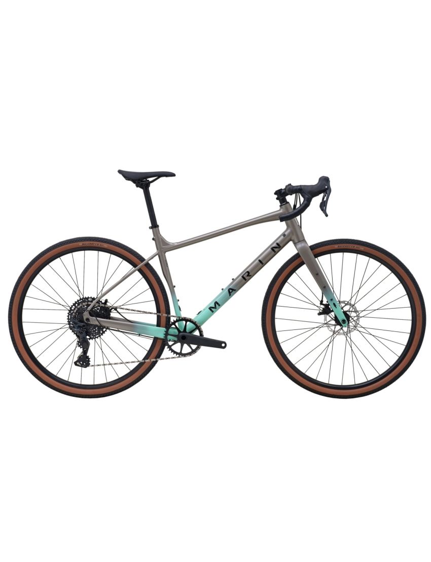 Rower Marin Gestalt X10 Szary/Turkusowy 700C