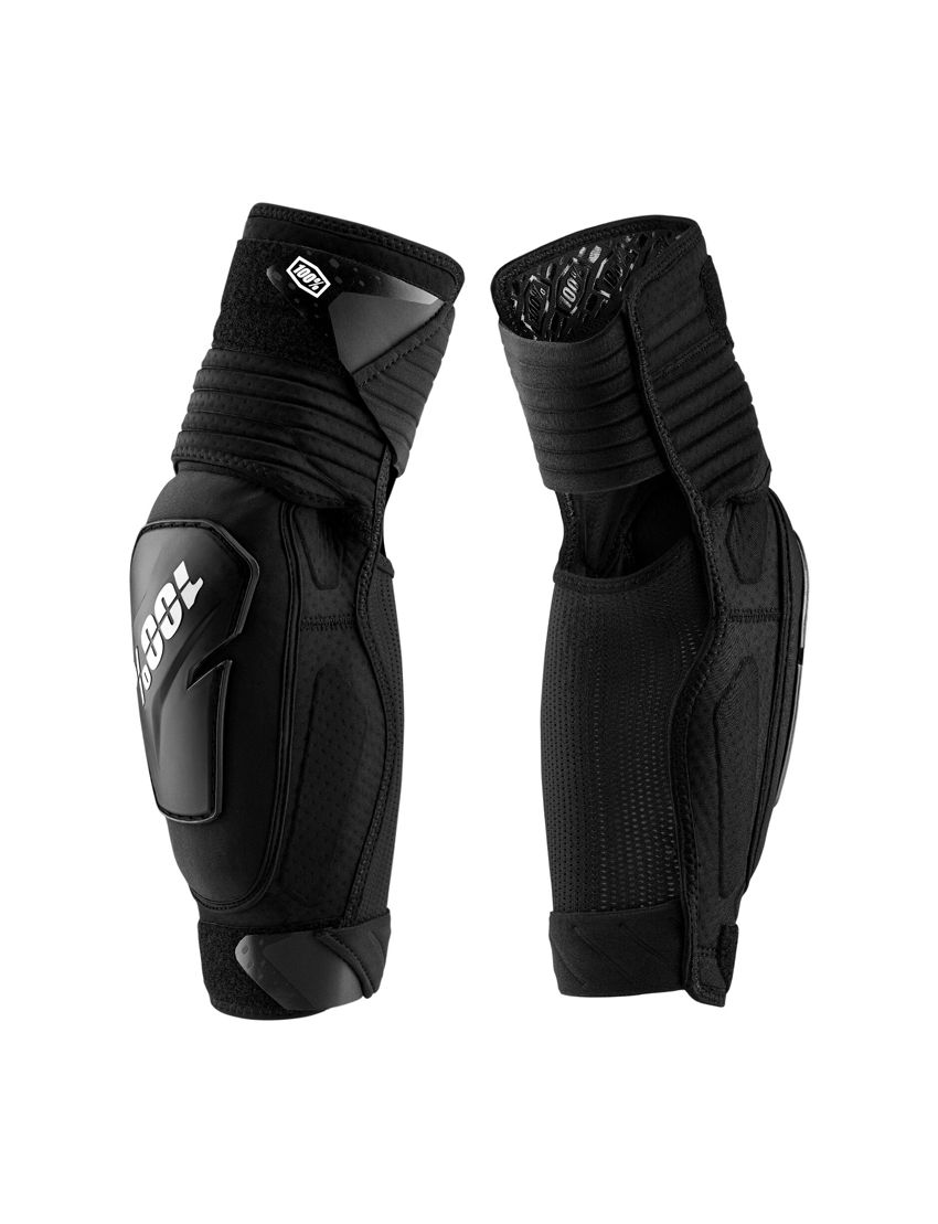 Ochraniacze na łokcie 100% Fortis czarne