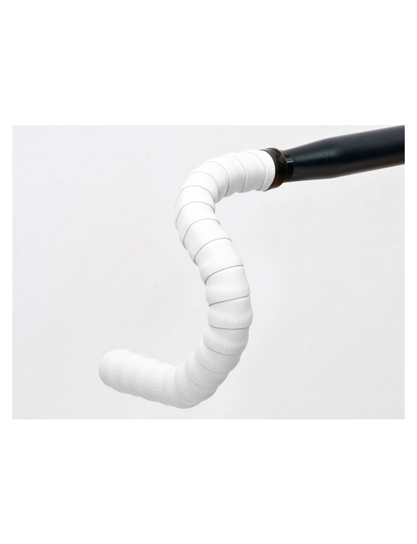 Owijka na kierownicę BIKE RIBBON SILICONE SIO2 gr.3,0mm silikon biała 