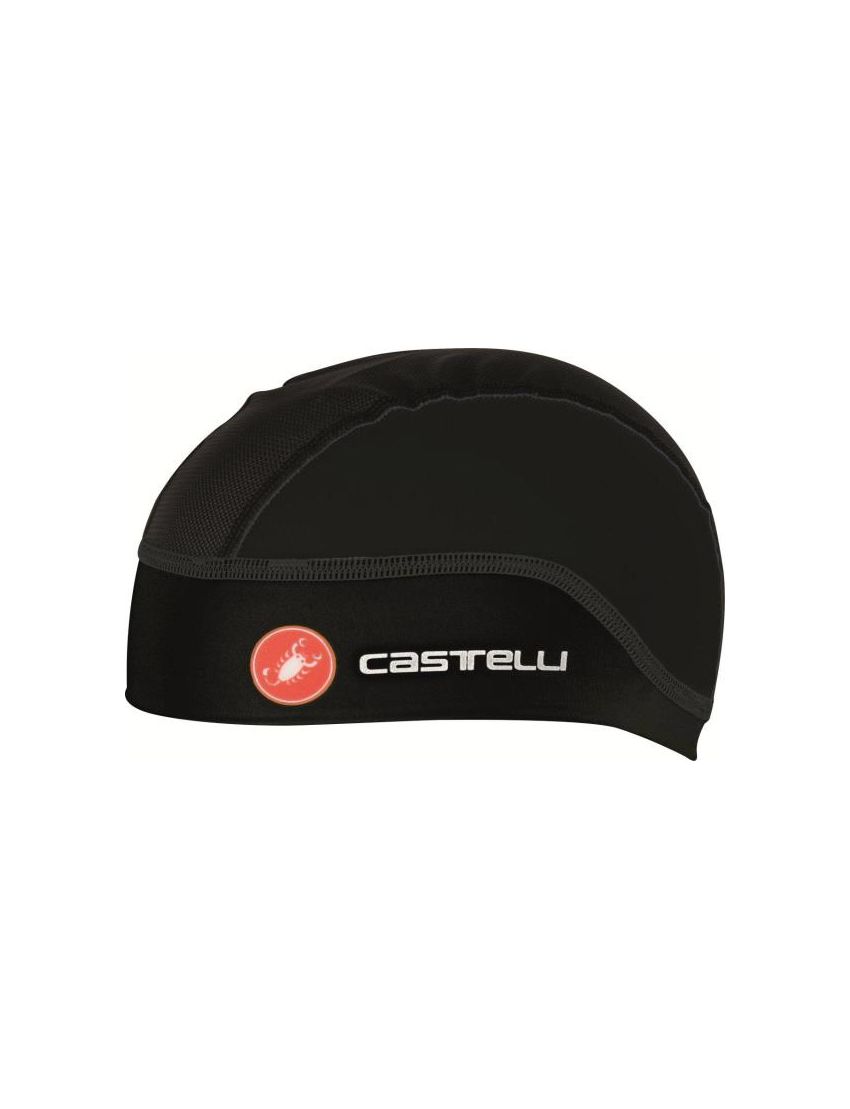 Castelli Czapeczka kolarska pod kask Summer Skullcap, czarna, rozmiar Uni 