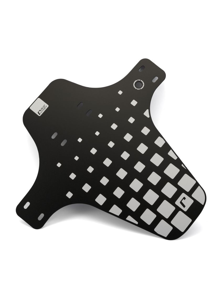 Błotnik przedni RACEFENDER Pixel 2.0 silver +rzep
