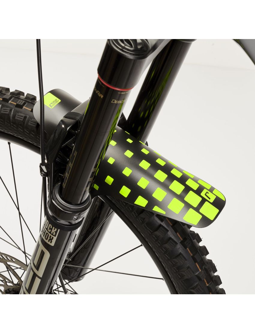 Błotnik przedni RACEFENDER Pixel 2.0 neon yellow +zip