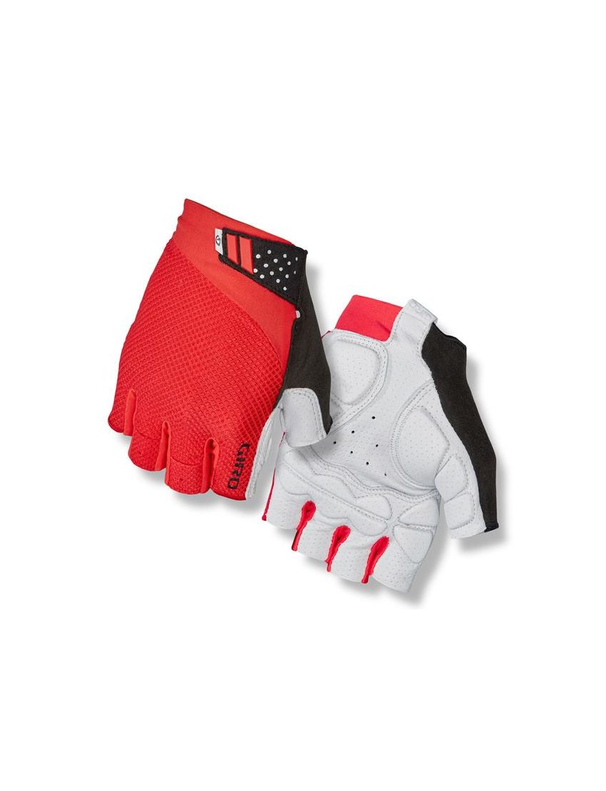 Rękawiczki męskie GIRO MONACO II GEL krótki palec bright red roz. S (obwód dłoni 178-203 mm / dł. dłoni 175-180 mm) (NEW) 