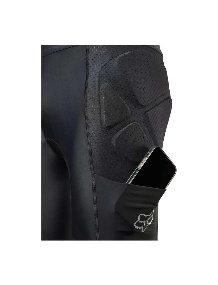 Fox Spodenki Z Ochraniaczami  Baseframe Black Xxl
