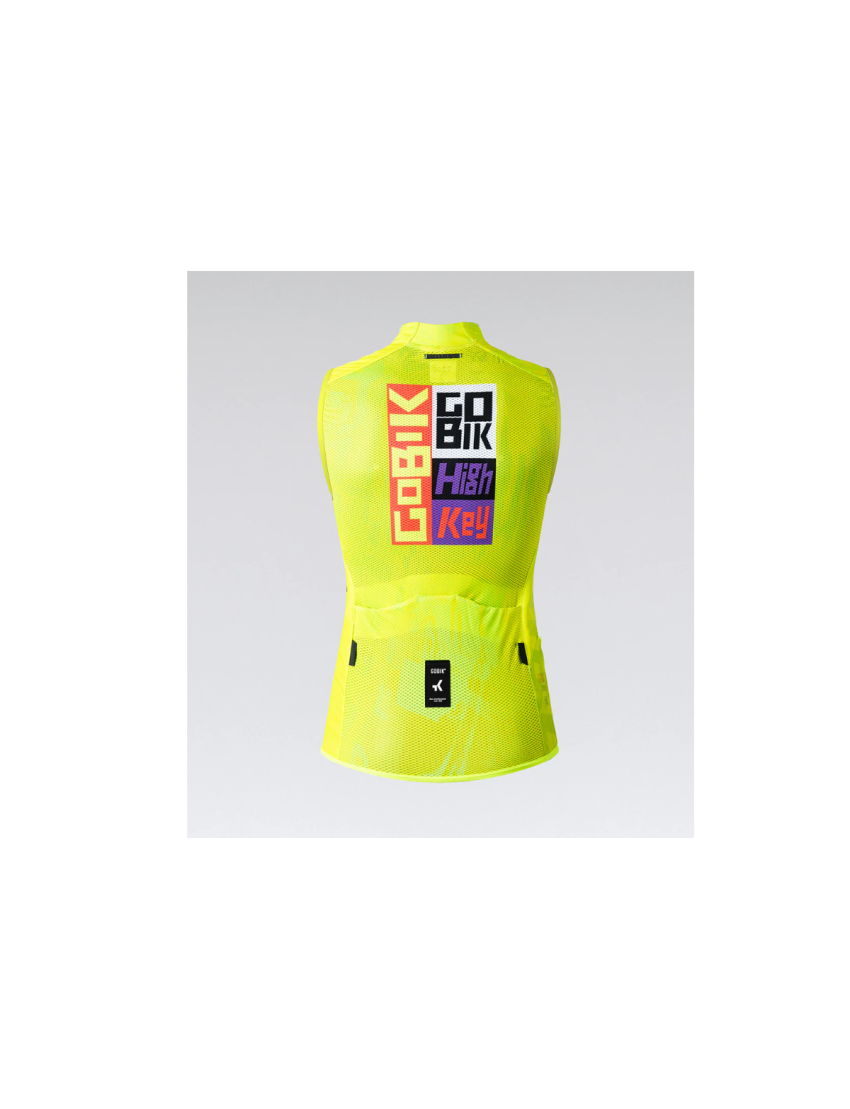 Kamizelka kolarska damska GOBIK Plus 2.0 Liquid Lime 