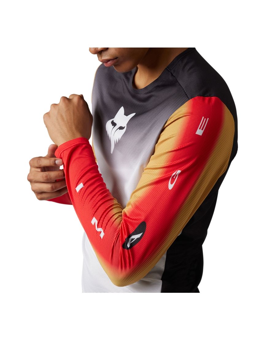 Jersey FOX Flexair Novah black/white