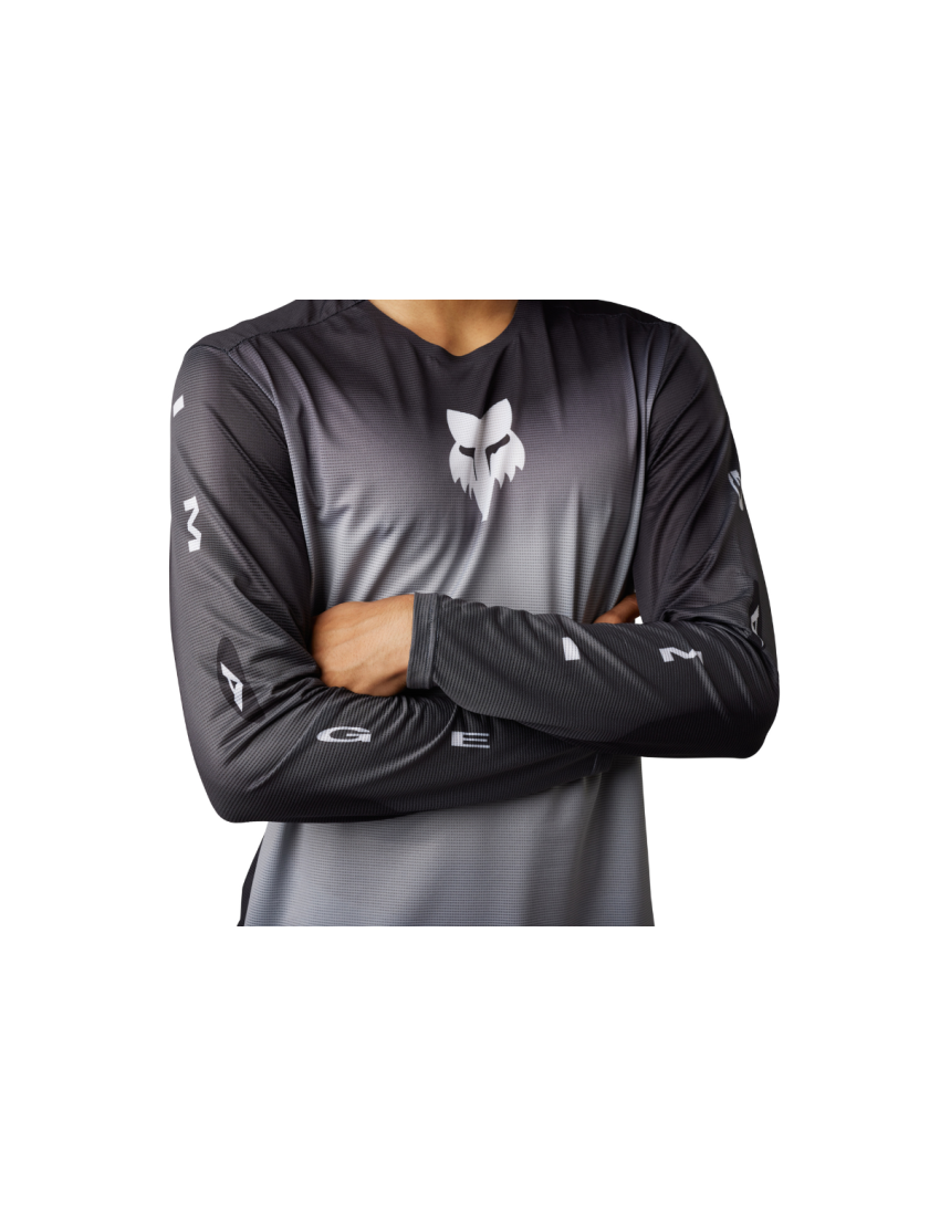 Koszulka z długim rękawem FOX Flexair Novah Steel Grey 