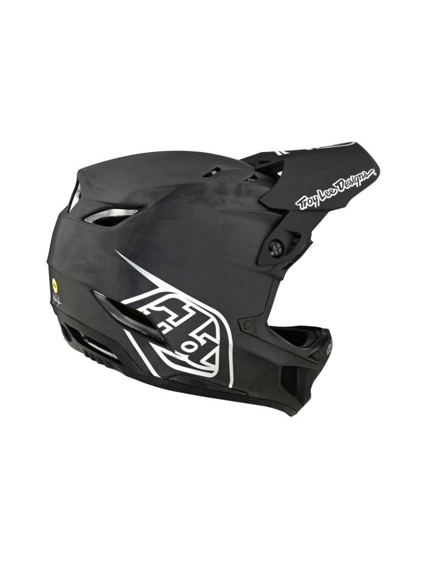 Kask TLD D4 Carbon Mips Stealth Black/Silver