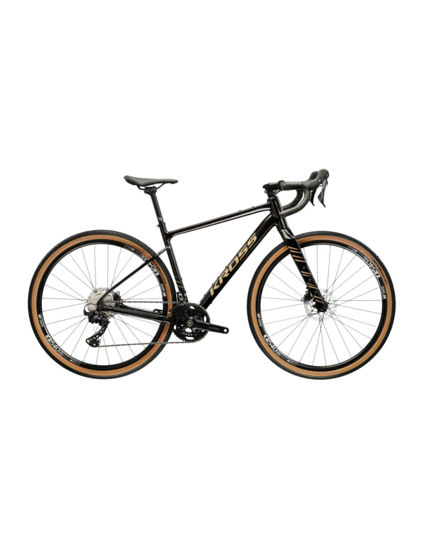 Rower KROSS Esker 6.0 GRX 2X12 Czarny Złoty