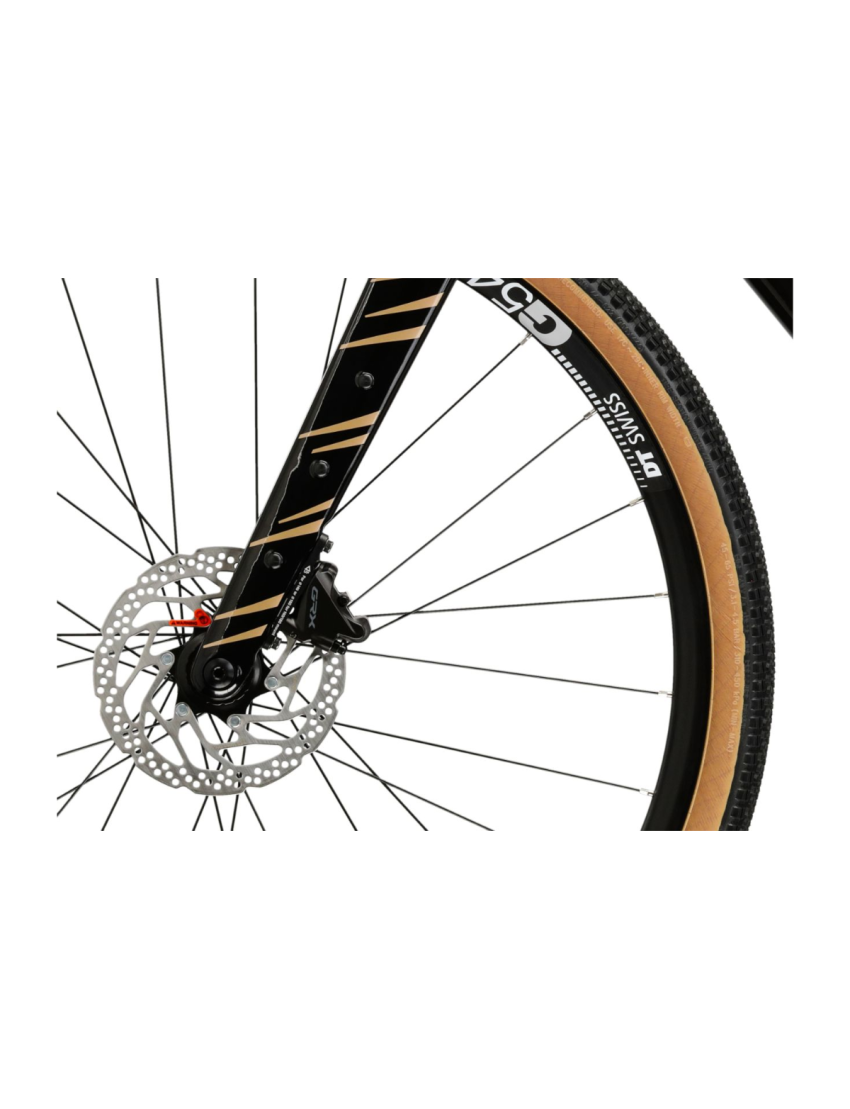 Rower KROSS Esker 6.0 GRX 2X12 Czarny Złoty