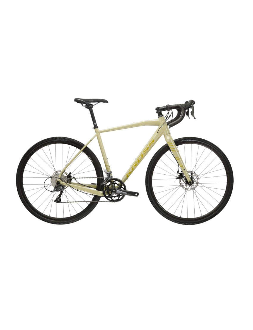 Rower KROSS Esker 1.0 Beżowy Złoty