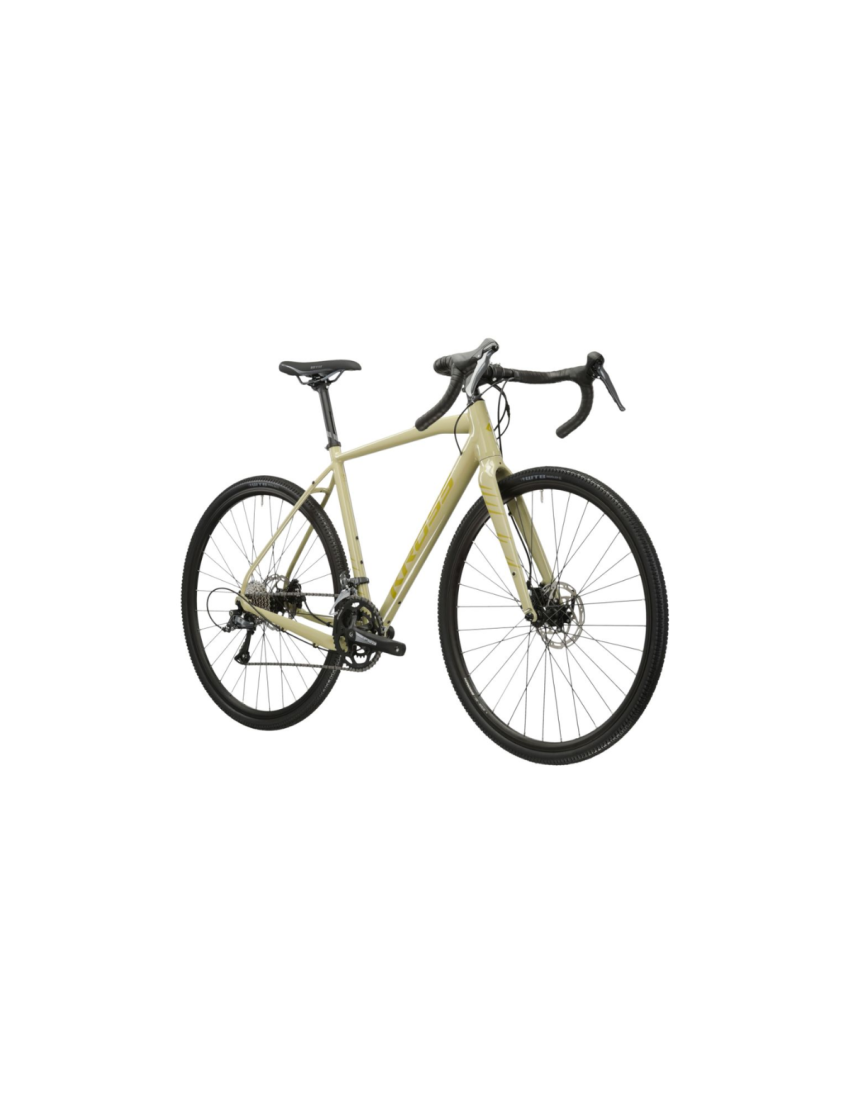 Rower KROSS Esker 1.0 Beżowy Złoty
