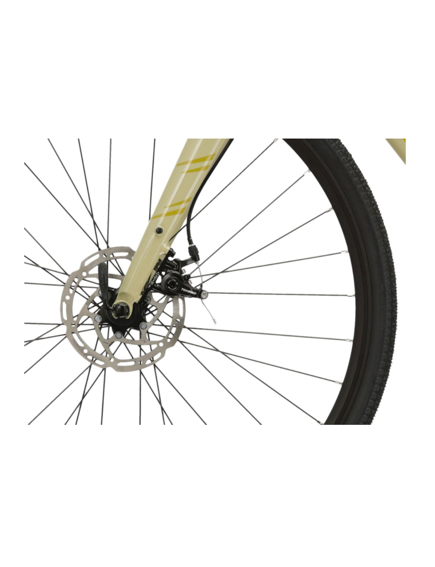 Rower KROSS Esker 1.0 Beżowy Złoty