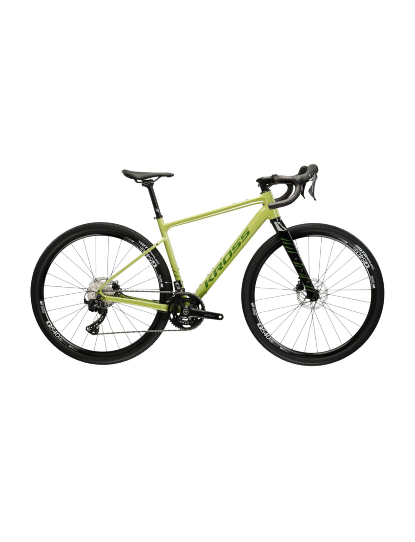 Rower KROSS Esker 6.0 GRX 2X12 Khaki Zielony