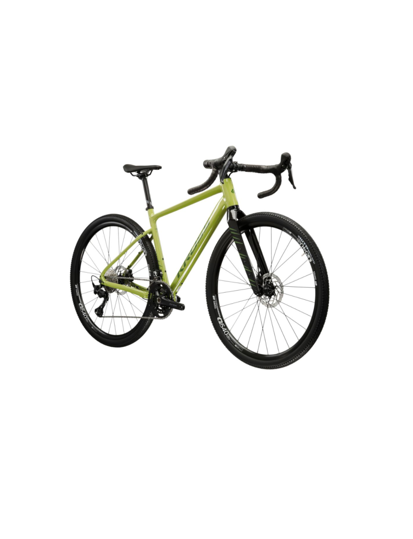 Rower KROSS Esker 6.0 GRX 2X12 Khaki Zielony