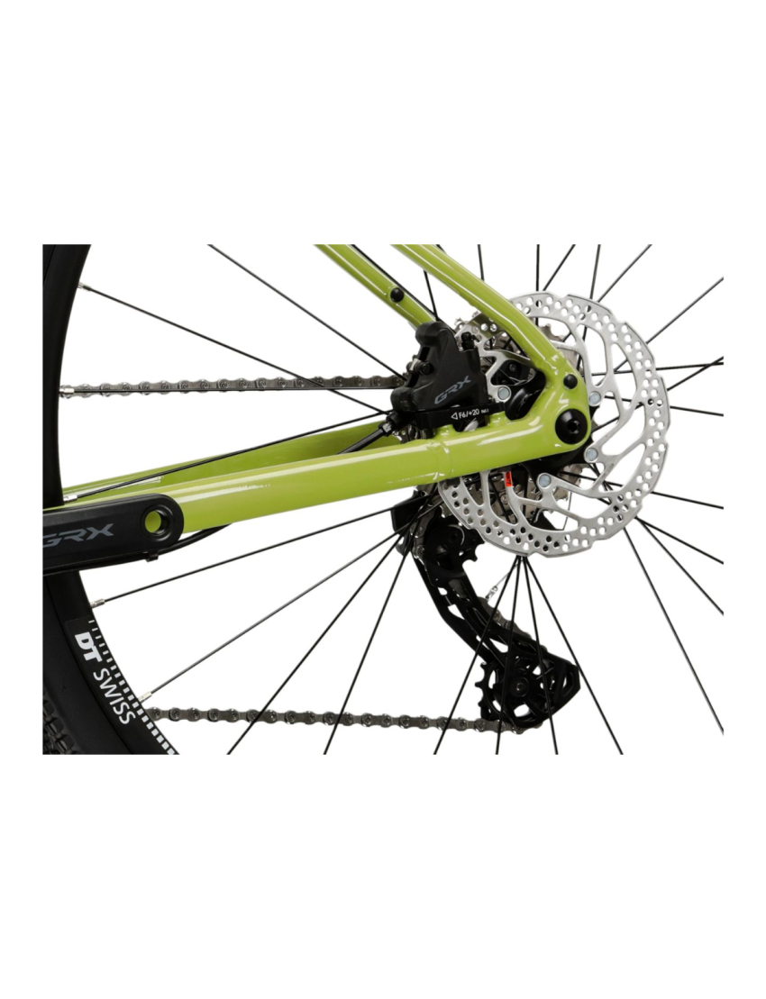 Rower KROSS Esker 6.0 GRX 2X12 Khaki Zielony