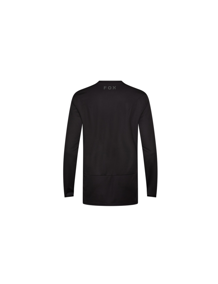 Koszulka Rowerowa z Długim Rękawem FOX Ranger Head Black