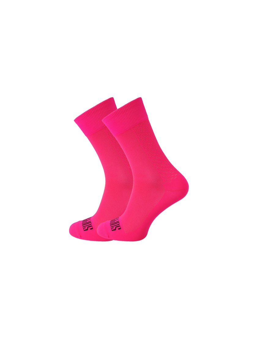 Skarpety kolarskie SUPPORT S-Light Fluo Pink 