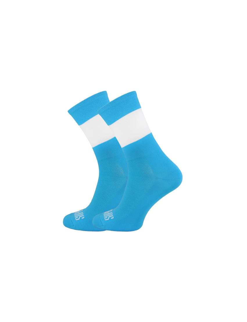 Skarpety kolarskie SUPPORT Block's Blue 